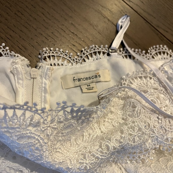 LACE WHITE DRESS - Picture 2 of 3